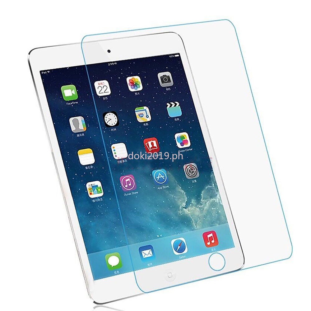 Pelindung Layar Tempered Glass 9H Untuk iPad 2018 9.7 iPad Mini 1 / 2 / 3 / 4 2 / 3 / 4 / 5 / 6 iPad Air 2 / 1