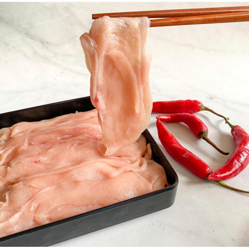 

Chicken Sliced Ayam Halal, Daging Ayam Iris Tipis Sangat Juicy