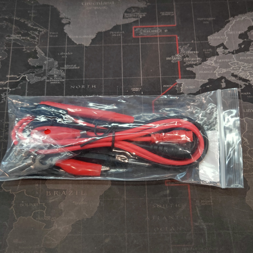 Kabel Digital Multimeter Silicon Rubber Wire Retardant 1000V - PT3003 - Black/Red