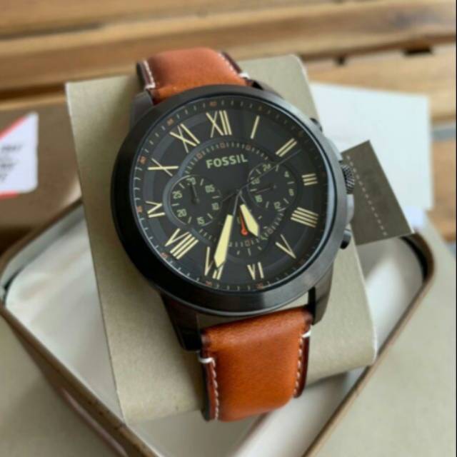 Jam Tangan Pria Fossil FS5241 Chronograph Original
