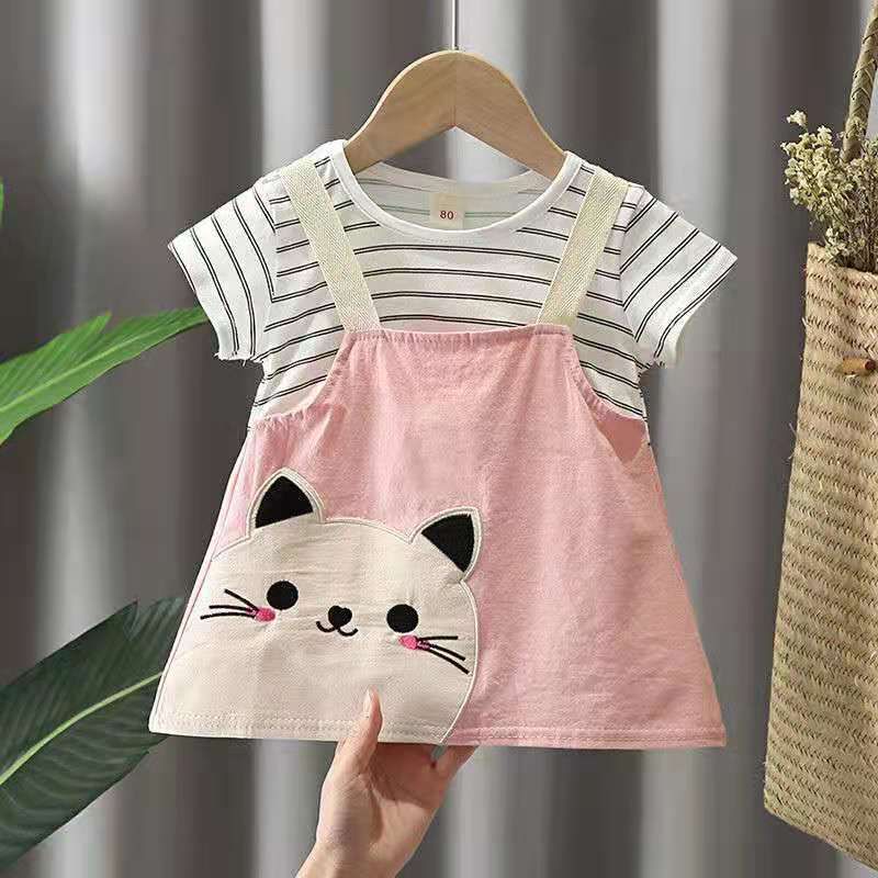 Dress baju &amp; hoodie lucu anak import 1 2 3 tahun