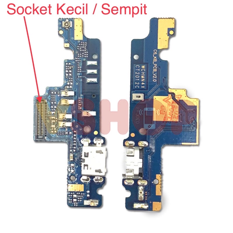 Flexibel Konektor Charger Con Tc Con Cas Xiaomi Redmi Note 4X Small Socket Kecil