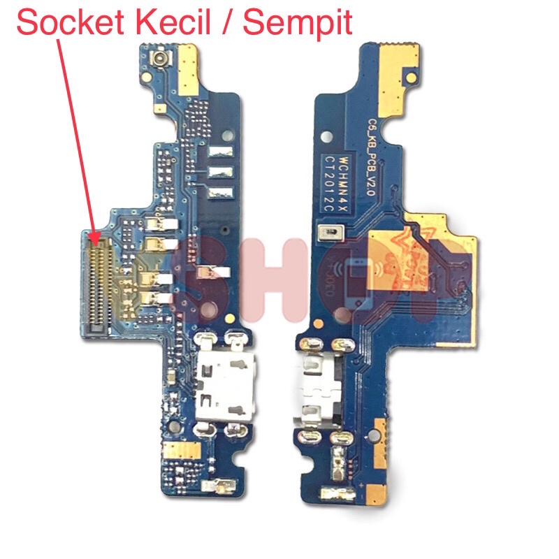 Flexibel Konektor Charger Con Tc Con Cas Xiaomi Redmi Note 4X Small Socket Kecil