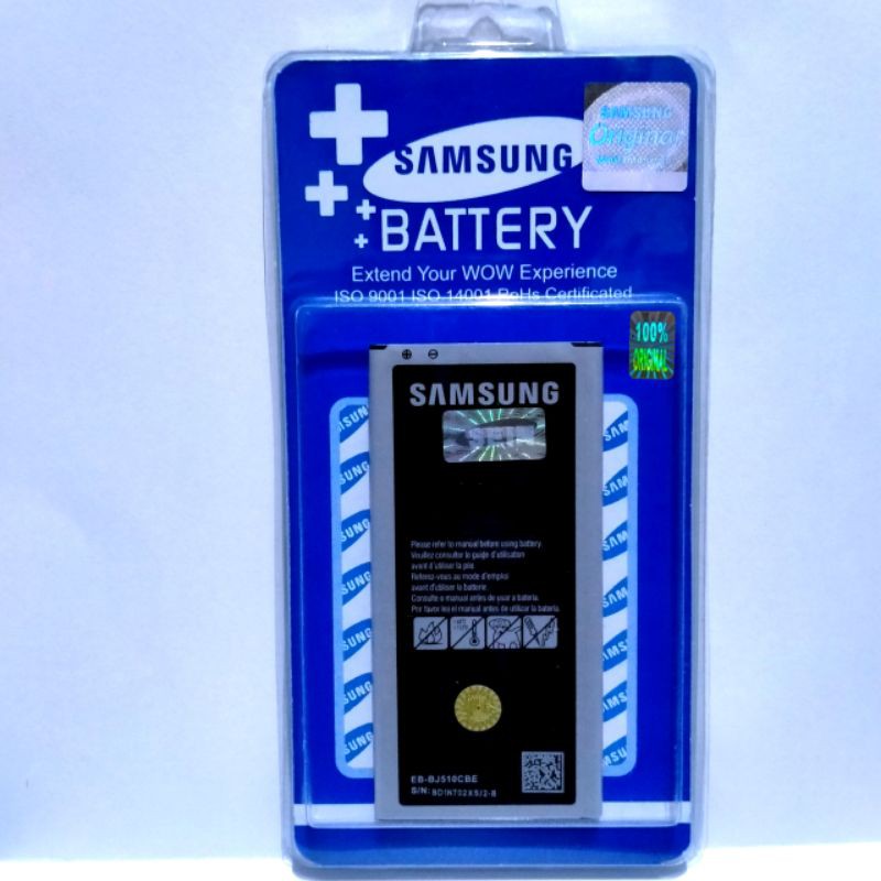 BATTERY BATRE BATERAI HP SAMSUNG EB-BJ510CBE J510 J5 2016 ORIGINAL SEIN