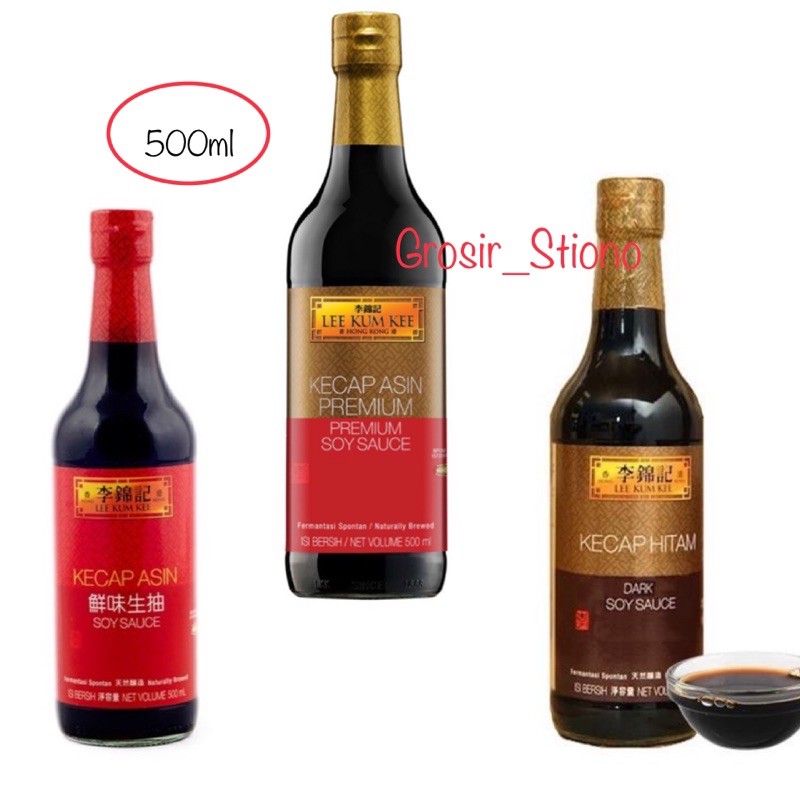 

Soy Sauce Lee Kum Kee 500ml/Kecap Asin Lkk/Saus Kecap Asin
