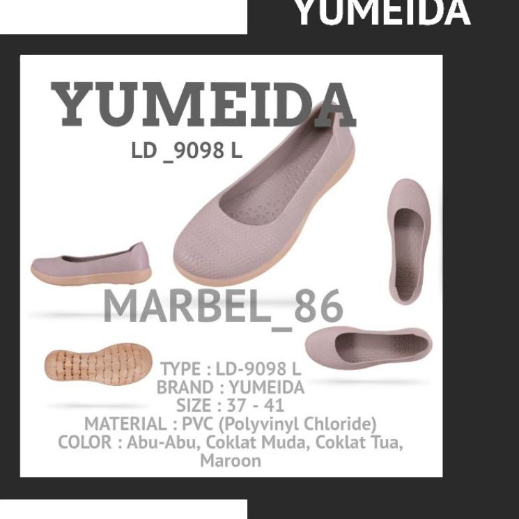 Jangan Ketinggalan order..  sepatu karet wanita yumeida LD 9098 L