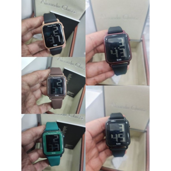 jam tangan Alexandre Christie ac9332 AC digi ori 9332 new
