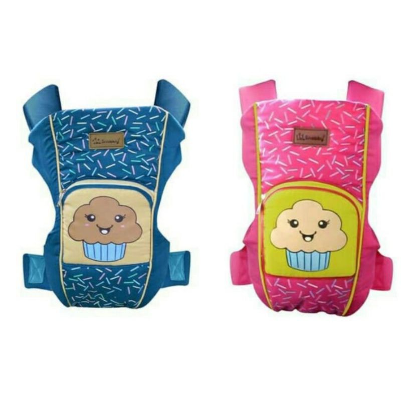 Gendongan Ransel Bayi Snobby Cup Cake Series TPG2843 TPG2844