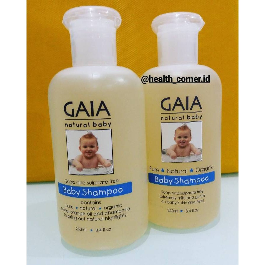 Gaia Natural Baby Shampoo 250ml