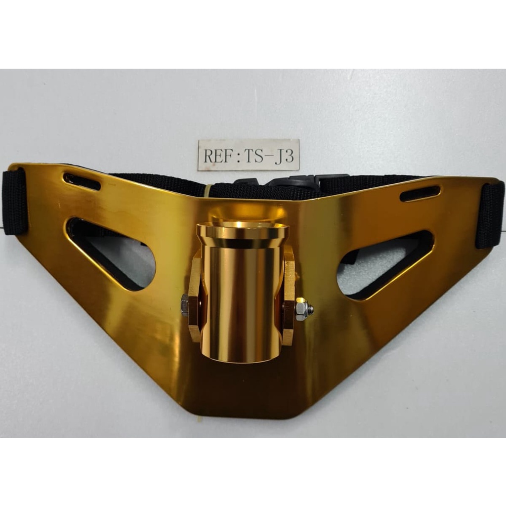 FIGHTING BELT / SABUK TROLLING ALUMINUM TS-J3 (Color GOLD)