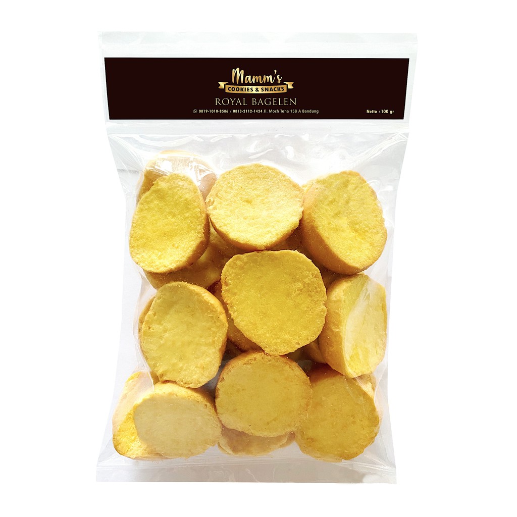 

Bagelen Spesial (Royal Bagelen) POUCH Kue Kering oleh-oleh Murah Snack Cemilan Enak Mammscookies Top