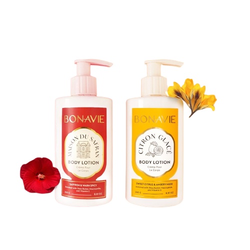 Bonavie Body Lotion Package Maison du Safran &amp; Citron Glace