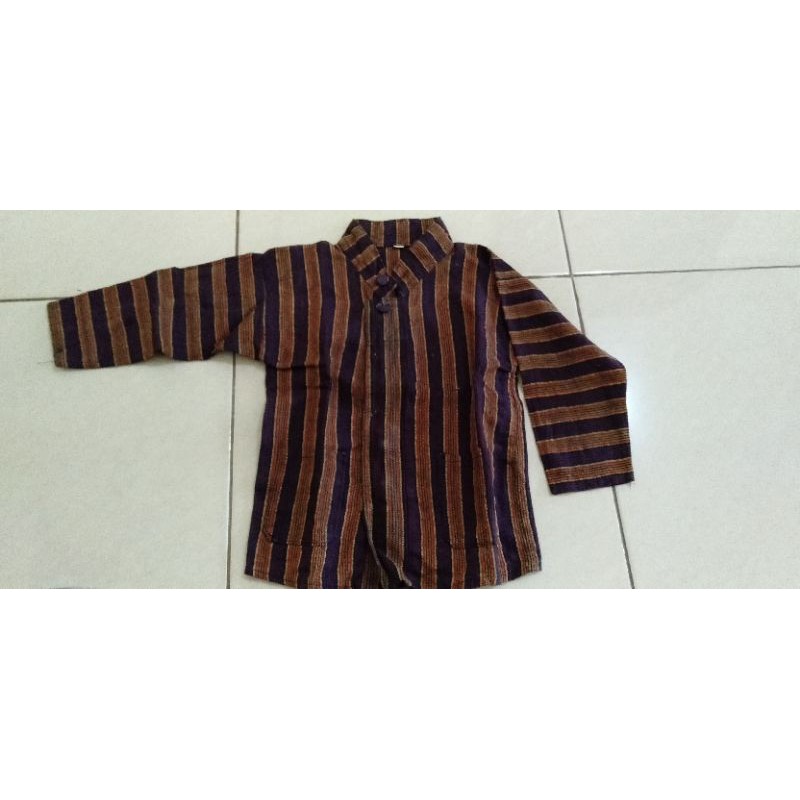Preloved Baju Lurik Anak