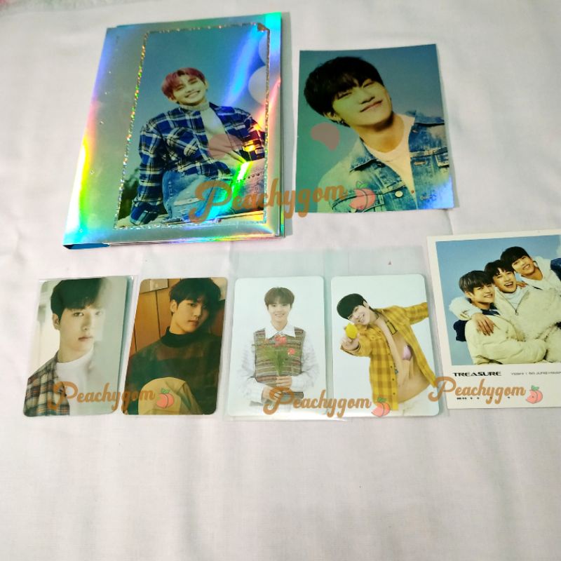 PHOTOCARD TREASURE FULL ALBUM HARUTO JUNKYU DOYOUNG & ALBUM ONLY