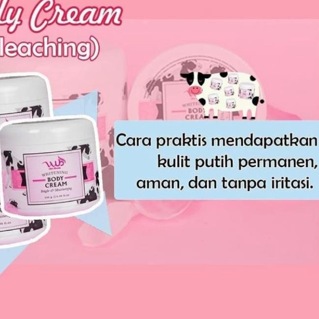 ➣ WUB Body Cream (Bleaching) 200Gr ➾