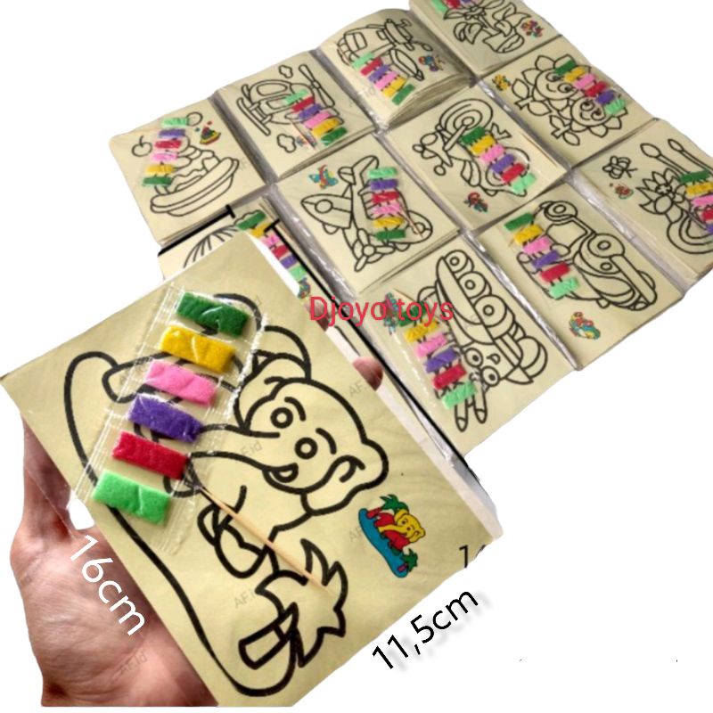 

20PCS PASIR LUKIS TANGGUNG