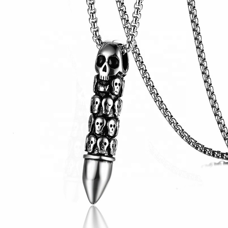 Skull Pendant Fashion Fashion Men's Alloy Jewelry