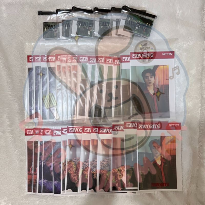 READY NCT 127 POSTCARD HOLOGRAM PHOTOCARD SET FAVORITE