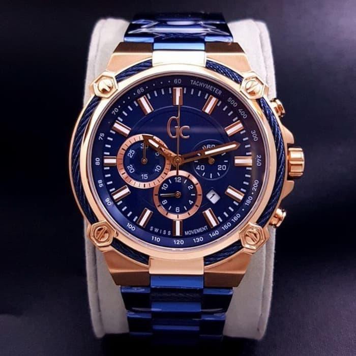 SALE  Jam Tangan Guess Original Pria & Wanita - Biru  DS WELCOME