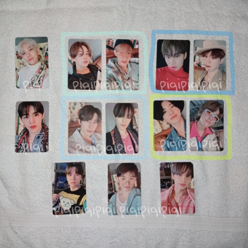 GOING MAGAZINE WHITE VER GOMAGZ PHOTOCARD PC WONWOO MINGYU JEONGHAN HOSHI