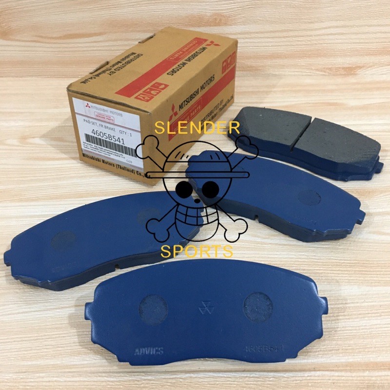 BRAKE PAD FRONT ALL NEW PAJERO - BRAKE DISC PAD ALL NEW TRITON - KAMPAS REM DEPAN PAJERO SPORT DAKAR