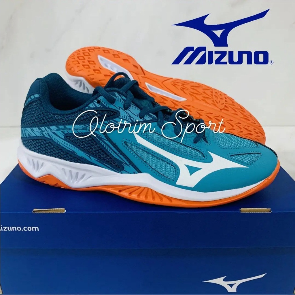 Sepatu Mizuno Thunderblade 3 Low Voli Badminton Original