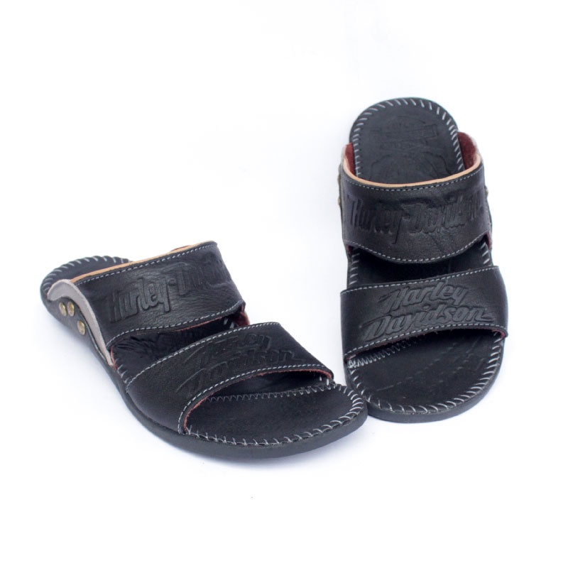 Sandal Kulit Asli Pria Harley Davidson HD B2 HT