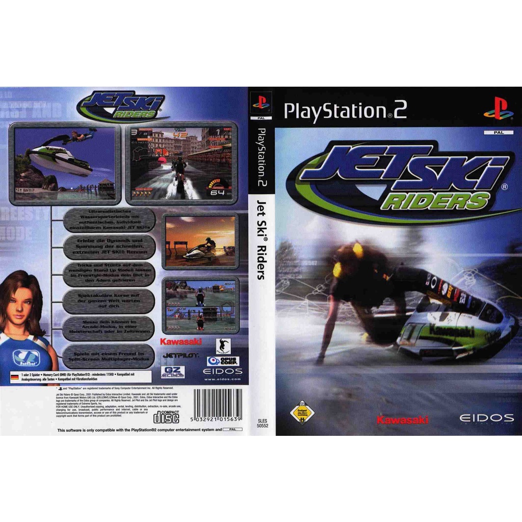 Kaset Ps2 Game Jet ski rider