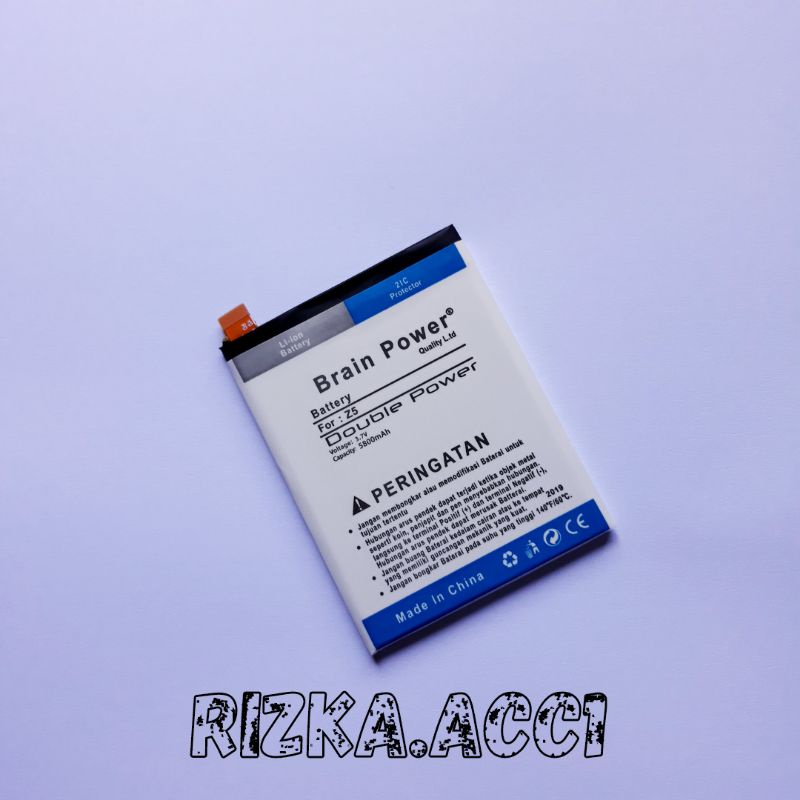 Baterai Batre Brain Power Sony Xperia Z5 Big / Z5 Dual Sony Xperia E6653 E668 Double Power Battery