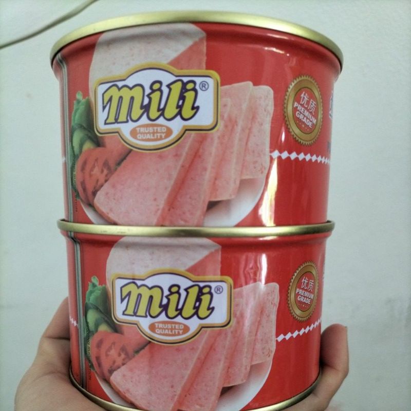 

MILI LUNCHEON PORK CANNED MEAT 397 GRAM - DAGING BABI NON HALAL
