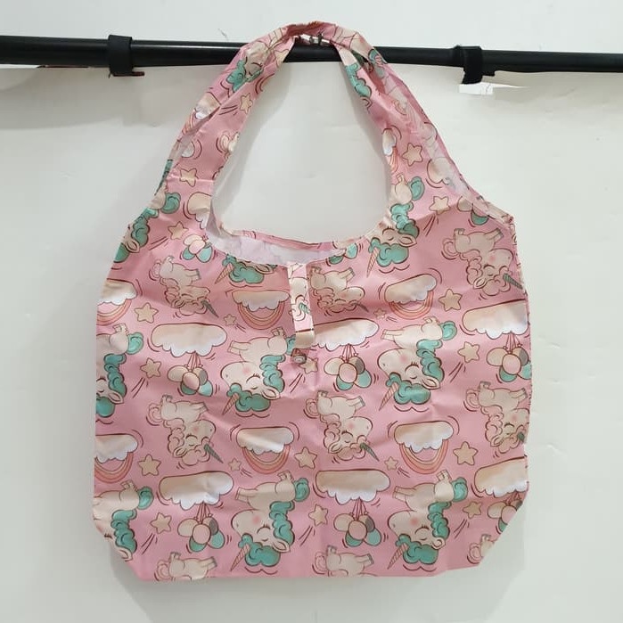 Tas/Kantong Belanja Lipat Motif Kecil
