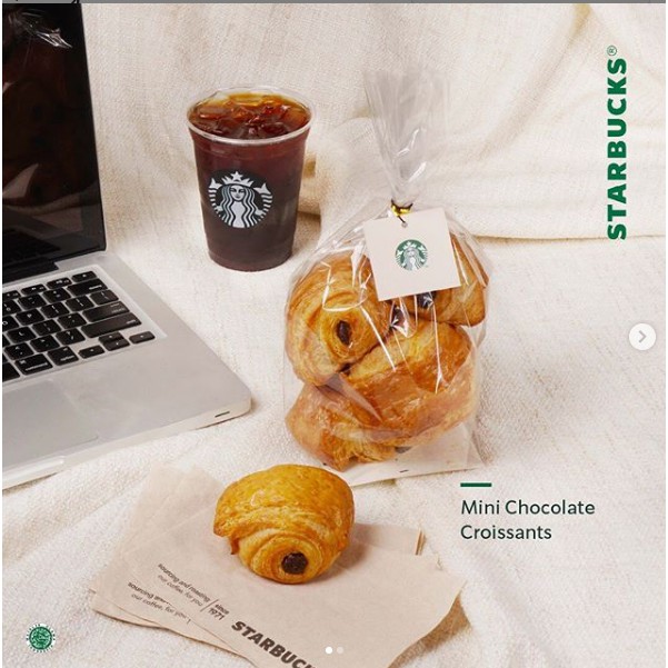 

Starbucks Mini Chocolate Croissants/Mini Butter Crossaints/Mini Cinammon Rolls