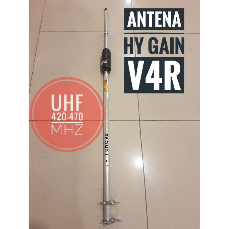 Antena Hy Gain V4R UHF 420 470 Mhz Antena Base UHF