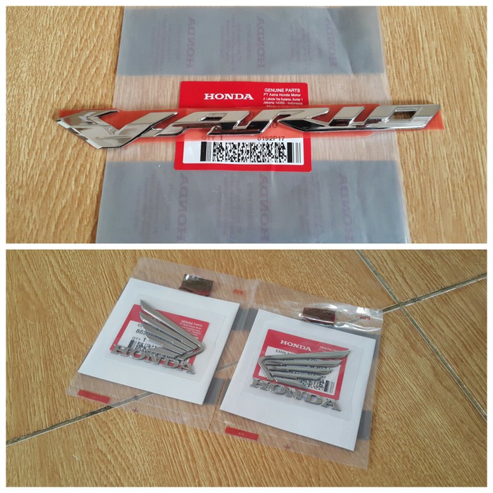 Update 2019 Paket 3D Emblem Vario 150 Original Limited