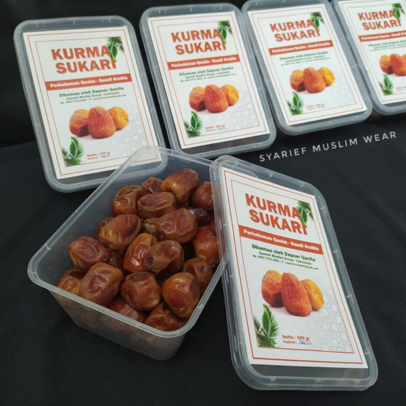 

Kurma Sukari - Dapoer Qanita ( 500 gram )