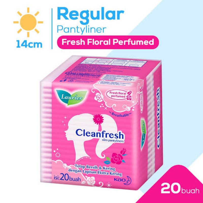 Laurier Slim Pantyliners Cleanfresh