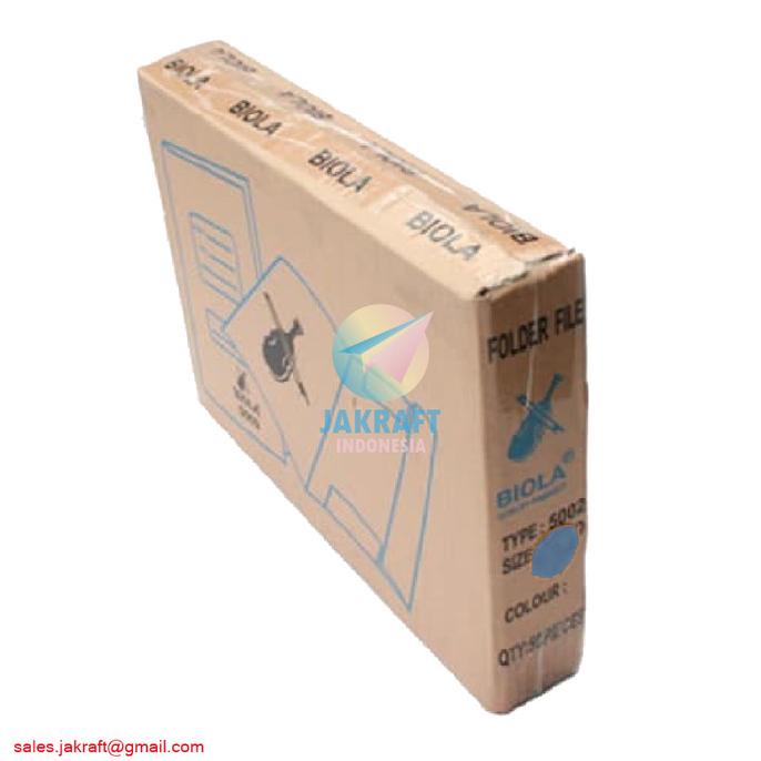 

COD Stof Stop Map Stofmap Stopmap Kertas BIOLA 5002 Biru Tua Folio Buffalo PROMOKode 3648