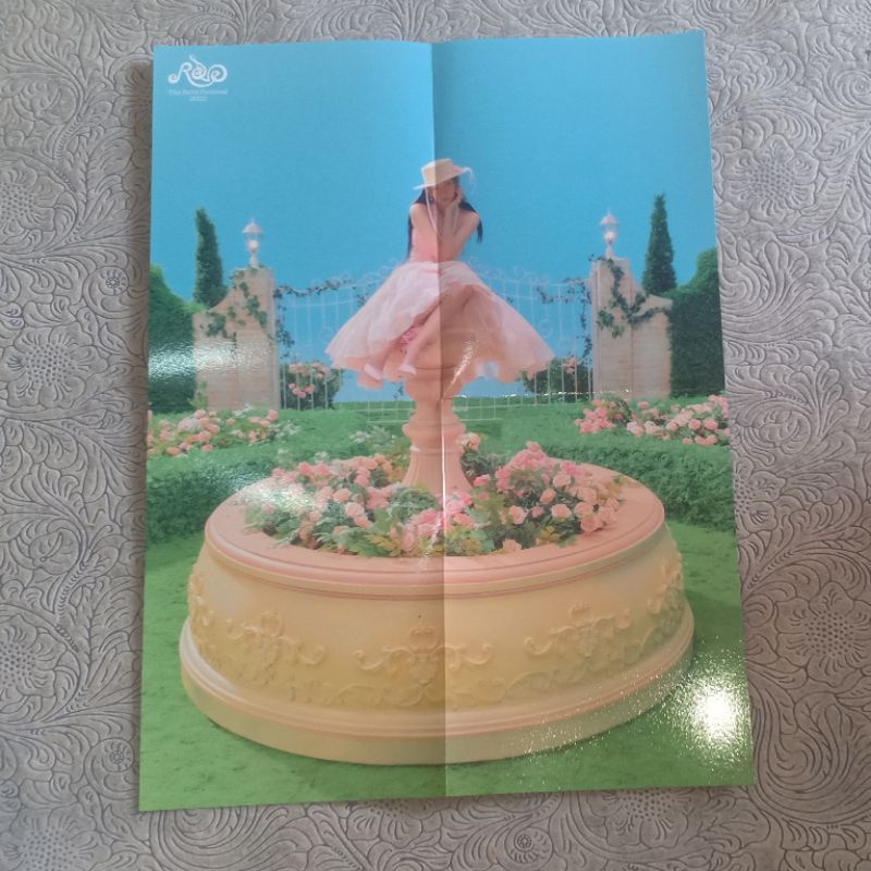Official Folded Poster Seulgi Red Velvet Feel My Rhythm Reve Ver.