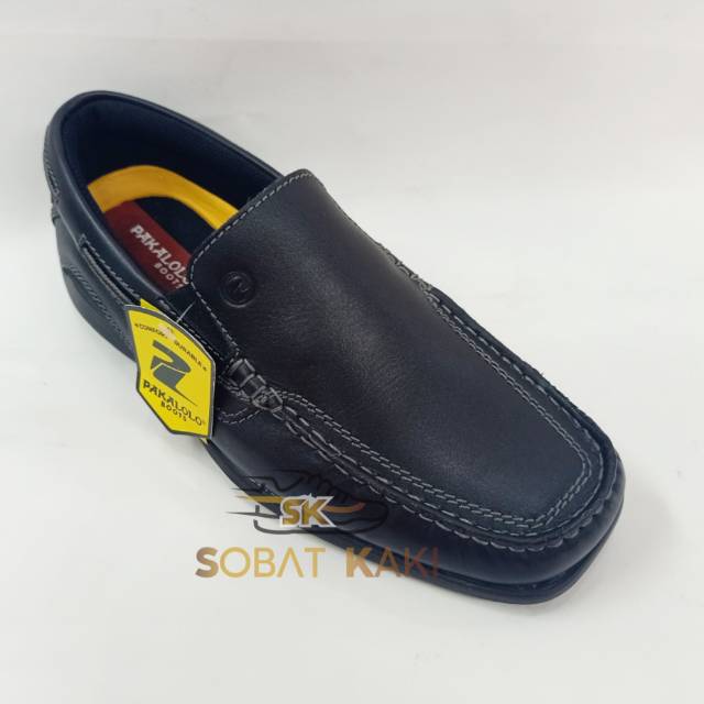 Sepatu Slip On Kulit Pria Pakalolo 521 B