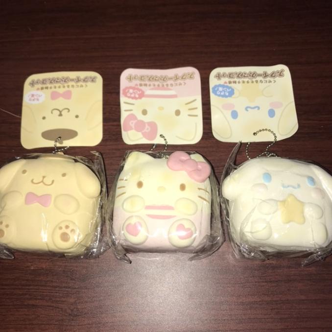 Sanrio chigiri bread squishy ---Terbaru---