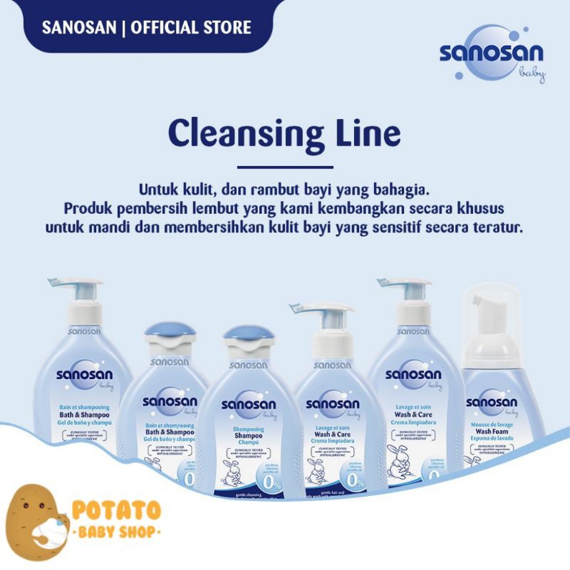 Sanosan Bath &amp; Shampoo 500ml