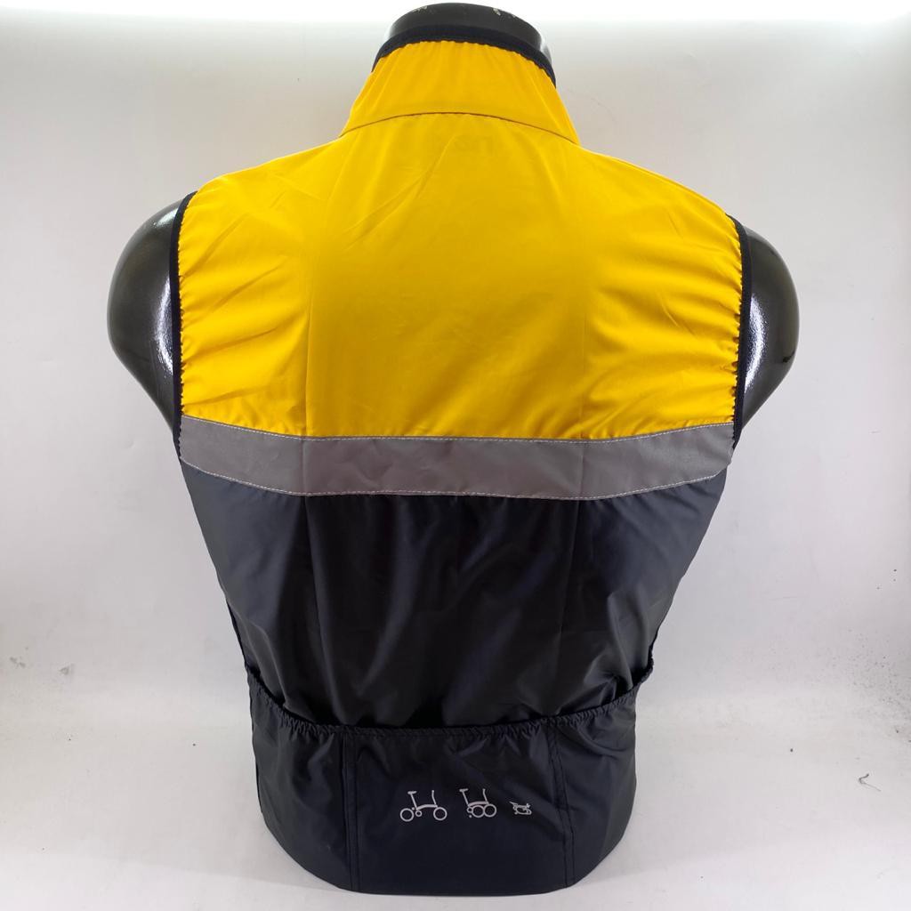 Rompi Gowes Bersepeda Pria Wanita Vest Windbreaker Olahraga Unisex