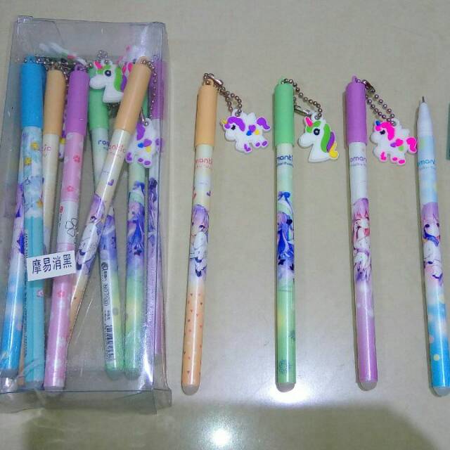 

Pulpen Motif Mix Gantungan Ponny 12pcs