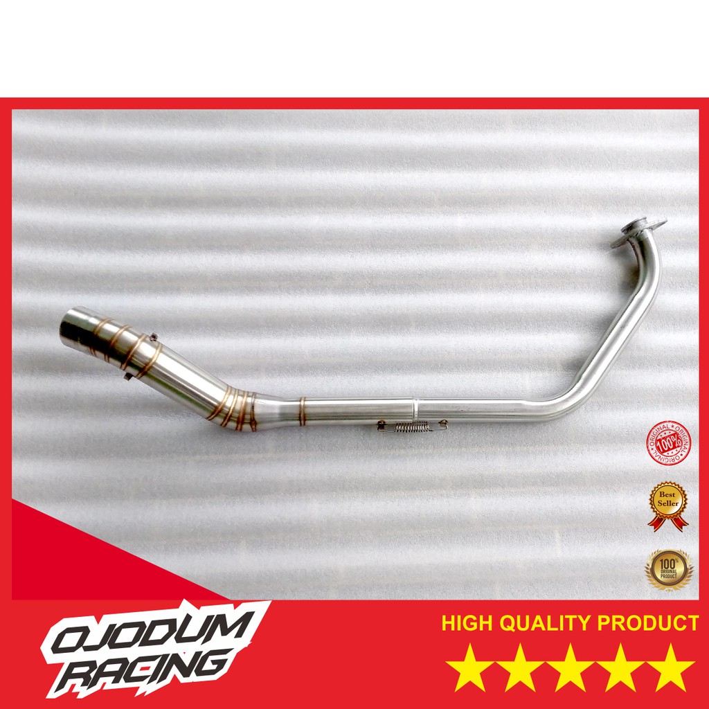 pipa leher leheran knalpot racing VIXION R NEW semi