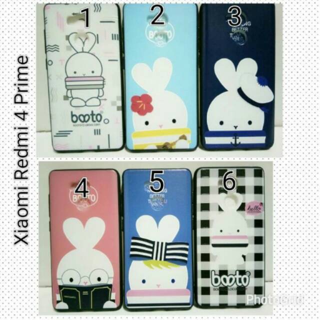 Case Motif Boneka For Redmi 4 Prime/ Softcase Booto Redmi 4 Prime