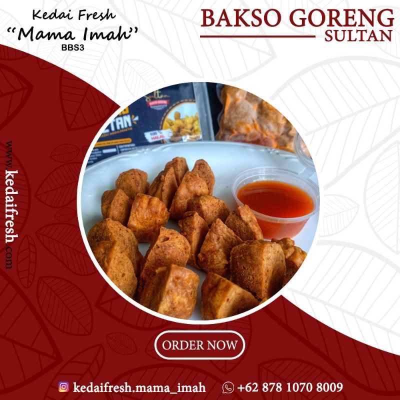 

BAKSO GORENG SULTAN ( Renyah,Gurih,Bikin nagih )