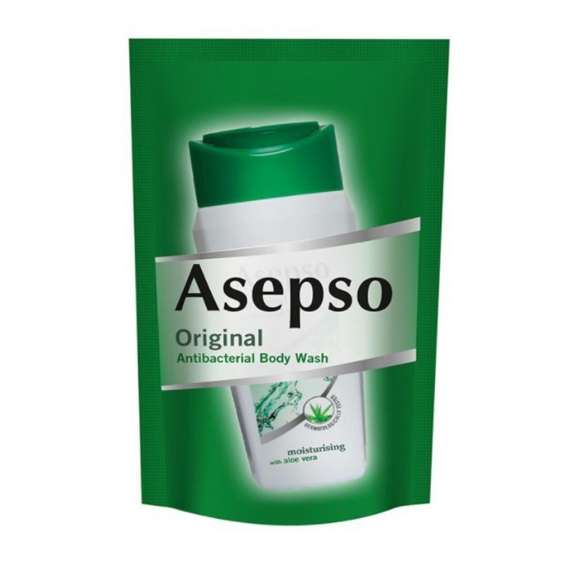 Sabun Cair Asepso Antibacterial Body Wash 450ml