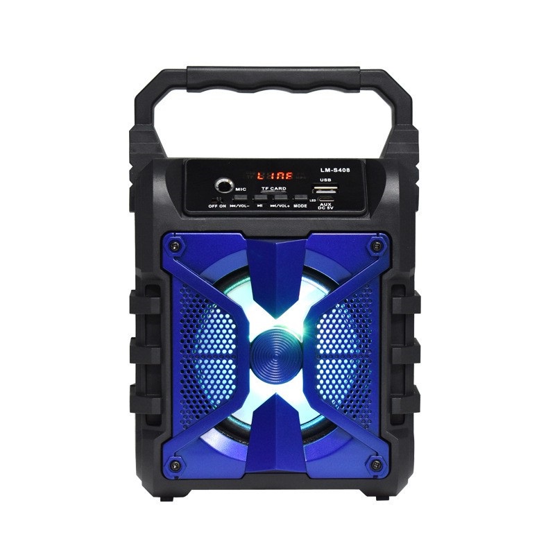 Speaker Bluetooth Portable Tenteng Karoke Support USB ,TF-CARD ,AUX ,FM ,MIC TIPE LM-S408, LM-S409 -XOBOX