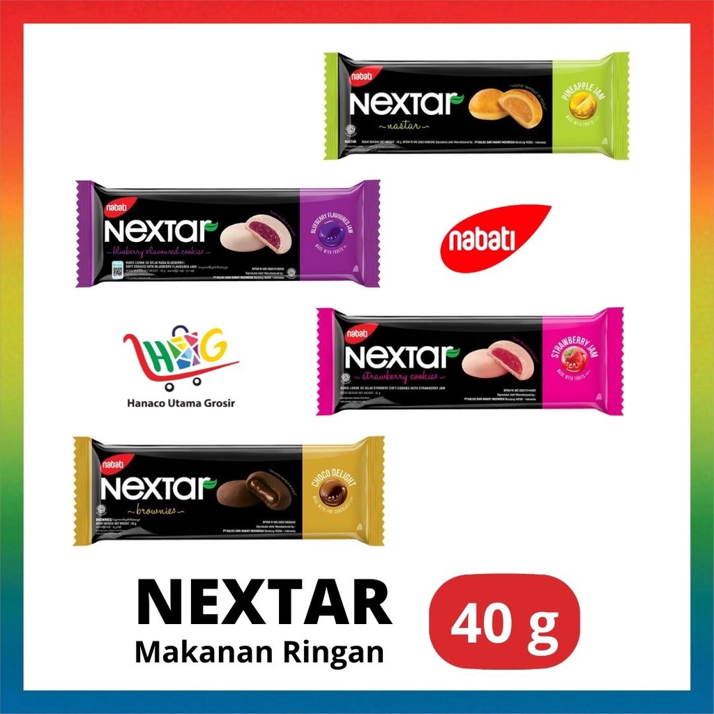 NEXTAR Strawberry / Pineapple / Brownies Choco / Bluberry Cookies