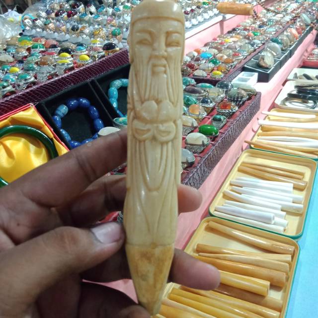 Gumbeng Rokok tulang gigi Ikan hiyu